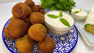 FALAFEL NOHUT KÖFTESİ NASIL YAPILIR  Falafel ve Falafel Sosu Tarifi  Çiçekintarifleri [upl. by Ailehc885]