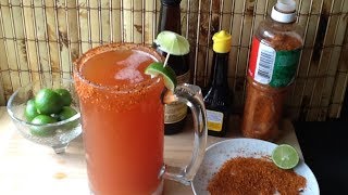 MICHELADA DELICIOSA RECETA [upl. by Novak]