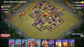 COC 099 Zone dexclusion aérienne 2 dans clash of clan [upl. by Alegnaoj]