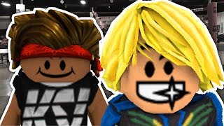 LOGAN PAUL VS KSI BUT IN ROBLOX [upl. by Lirbaj462]