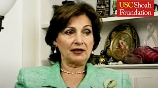 Holocaust Survivor Kristine Keren Testimony  USC Shoah Foundation [upl. by Borries760]