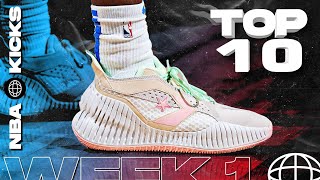 The BEST Sneakers In the NBA  NBAKicks  Week 1 [upl. by Nonad411]