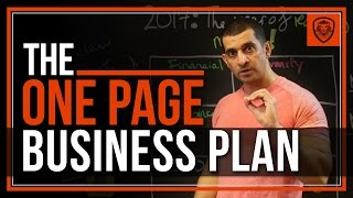 How to Write a One Page Business Plan [upl. by Assyli]