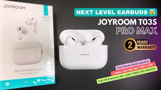 JOYROOM T03s PRO MAX UNBOXING AND REVIEW 😍 JOYROOM T03s PRO MAX PRICE IN PAKISTAN ✨JOYROOM T03s PRO [upl. by Tdnerb]