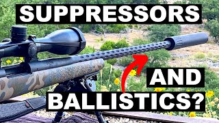 Do Suppressors Affect Ballistic Performance  Season 2 Episode 78 [upl. by Attenwad775]