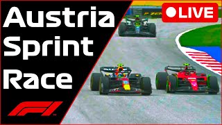 🔴F1 LIVE  Austria GP SPRINT RACE  Commentary  Live Timing [upl. by Menken548]