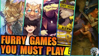 I Reviewed 5 Furry Games You MUST Play Fuuri Kuuri furry lgbt [upl. by Bristow920]