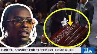 Rich Homie Quan Funeral Service CENSORED VERSION RIP [upl. by Esten671]