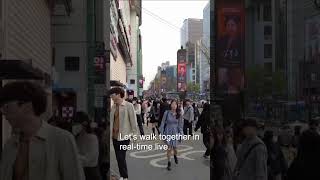 seoul walker korea live 📸 Gangnam realtime live of the Watchers Club 서울 강남거리 라이브 [upl. by Hewett]