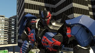 OPTIMUS PRIME VS NEMESIS PRIME  Fan Animation [upl. by Niamert]