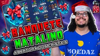 Feliz NATAL Cristais Natalinos do Banquete  Marvel Torneio de Campeões  Contest of Champions [upl. by Nail]