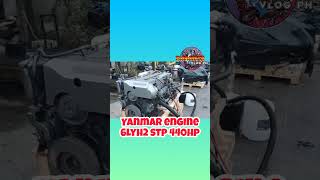 Yanmar 6lyh2 stp 440hp engine mapatechvlogph automobile yanmar [upl. by Hassadah]