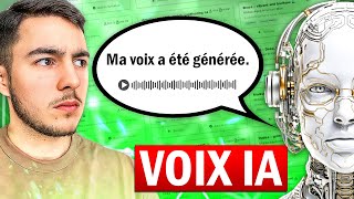 Comment GÉNÉRER des VOIX avec lIA  Gratuitement [upl. by Calvina]