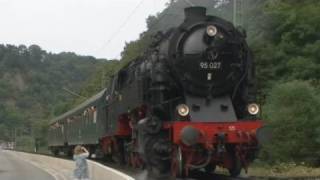 Bergkönigin 95 027 auf der Rübelandbahn [upl. by Nnael281]