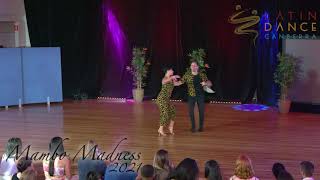 Almendra and Richie Freestyle  Mambo Madness  Latin Dance Canberra 27 Feb 2021 [upl. by Siegfried]