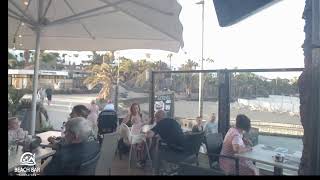 Webcam Lanzarote  Live Stream from the Beachbar in Costa Teguise [upl. by Lambert821]