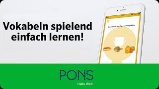 Spanisch lernen mit der BildwörterbuchApp von PONS [upl. by Higgins]