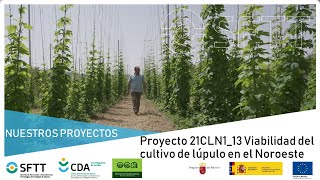 Proyecto 21CLN113 Viabilidad cultivo Lúpulo [upl. by Renruojos]