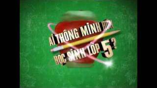 quotAre You Smarter Than A 5th Graderquot Vietnamese version introduction clip on HTV2 [upl. by Amikan102]