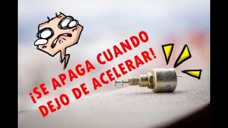 🚘SE APAGA CUANDO DEJO DE ACELERAR💥 FALLA DE VÁLVULA✅ [upl. by Lough]