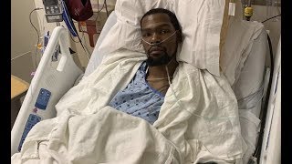 Kevin Durant Gets Surgery On His Achilles Speaks From Hospital Bed [upl. by Sihon]