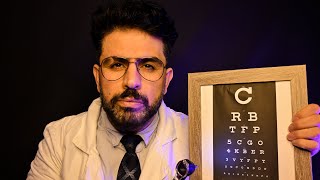 ASMR TÜRKÇE DOKTOR ROLEPLAY GERÇEKÇİ GÖZ MUAYENESİ TÜRKÇE ROLEPLAY [upl. by Nerita]