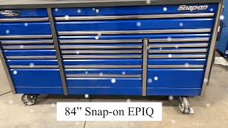 Snapon 84”EPIQ Tool Box Tour Part 1 [upl. by Lluj637]