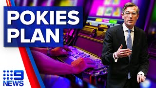 NSW Premier’s plan to tackle gambling addiction  9 News Australia [upl. by Esau690]