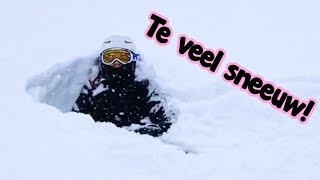 SUPER VEEL SNEEUW skivakantie 2018 VLOG2 [upl. by Ainocal]