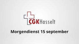 Next Level dienst 15 september 2024  Koningskerk CGK Hasselt [upl. by Trebla540]