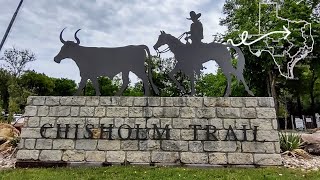 The Chisholm Trail Outdoor Museum  Cleburne Texas [upl. by Lliw]