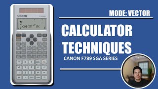 Caltech Canon F789SGA Mode Vector [upl. by Ilaire]