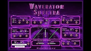 Waverator Spectra VST VST3 Audio Unit Synth Leads Pads Keys Atmos Textures Ambient Soundscapes [upl. by Preciosa]