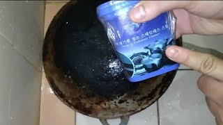 Oven amp Cookware Cleaner  pencuci kuali terbaik 2 tahun tak perna suci kuali baru kali ini guys [upl. by Atiuqrahs]