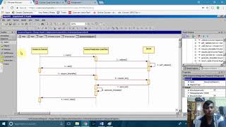 Sequence Diagram for online Course Registration  Experiment 3 [upl. by Uela]