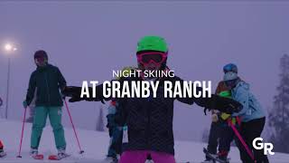 Night Skiing at Granby Ranch [upl. by Ymaj507]