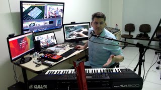 Yamaha PSR SX900 Review em PortuguesBrasil [upl. by Aticilef]