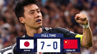 Japan vs China 70 Highlights World Cup 2026 Qualifiers Asia [upl. by Euqinoj18]