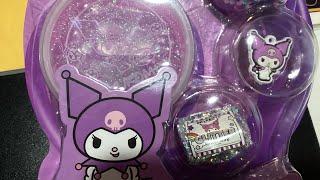 FRIZZLES CLUBHOUSE Slimy Gloop Kuromi Hello Kitty Slime Kit Glitter Beads Satisfying Squishy Slimy [upl. by Dorman108]