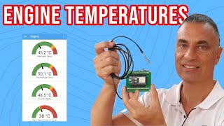 Smart Boat 13 Engine Temp Monitor using ESP32 and DS18B20 [upl. by Zat]