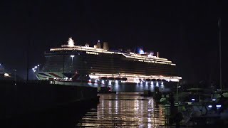 PampO CRUISE SHIPS ARVIA amp VENTURA EARLY MORNING ARRIVAL ON 310324 [upl. by Erodroeht]