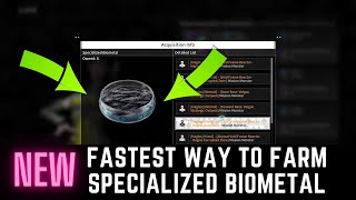 NEW FASTEST WAY TO FARM SPECIALIZED BIOMETAL  THE FIRST DESCENDANT [upl. by Enimassej]