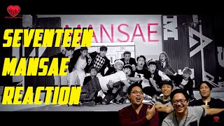 4LadsReact SEVENTEEN세븐틴  만세MANSAE Reaction [upl. by Lajet188]