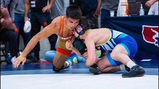 US Open 65 kg Championship Bo Bassett vs Aden Valencia dreambig [upl. by Sucul632]