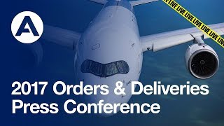 LIVE 2017 Orders amp Deliveries Press Conference [upl. by Meelas]