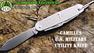 CAMILLUS US MILITARY UTILITY KNIFE 🇺🇸 Episode 134 [upl. by Alleunam]