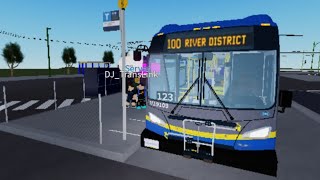 SCBCTA Translink ROBLOX 2019 New Flyer XN40 V19109 [upl. by Nivad]