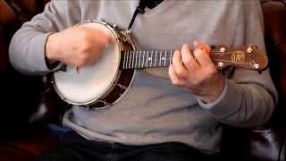 Banjo Ukulele Tutorial Playing the solo amp My Chords For the solo to Windows amp More [upl. by Gernhard]