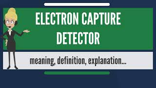 GC GCMS HPLC technique  GC ECD definition and working principles [upl. by Onaicilef506]