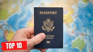 Top 10 MOST POWERFUL PASSPORTS in the World 2023 [upl. by Arevle418]